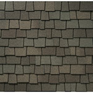 Weathered Wood Laminated Architectural Roof Shingles